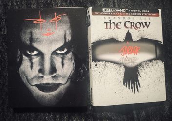 The Crow 10th Anniversary Limited Edition Steelbook Signed By James OBarr