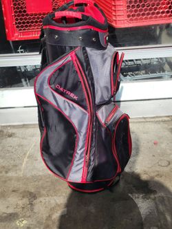 Golf Bag Carry Bag Red Contractors Union
