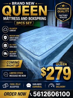 🇺🇸🇺🇸NEW PILLOWTOP SET $279