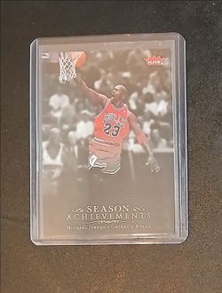 Michael Jordan card in a hard protective case. $15