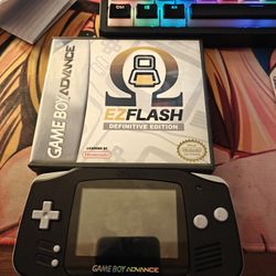 IPS Modded Gameboy Advance With Flash Cart
