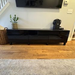 IKEA 2 Piece (3 Section) Entertainment Stand 