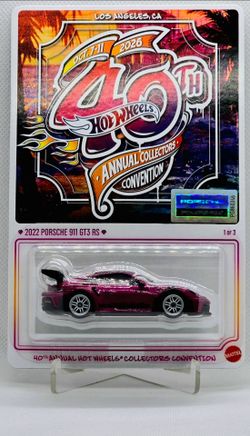 Hot Wheels LA Convention Porsche 911 GT3 RS