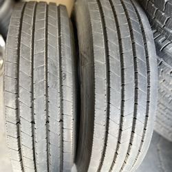 2-ST225/90r16 Hercules 14plys Like New 
