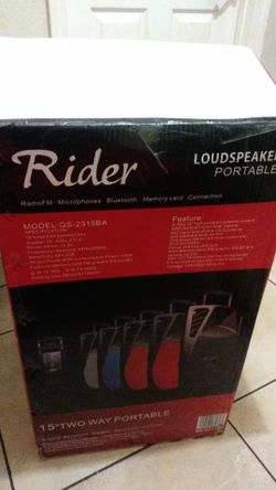 Size 15 speaker 1500 watts