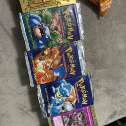 1999 Pokémon Booster Packs