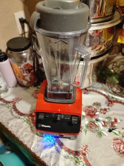 Red Vitamix Blender