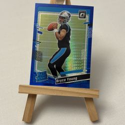 Bryce Young Blue Hyper Rookie Carolina Panthers