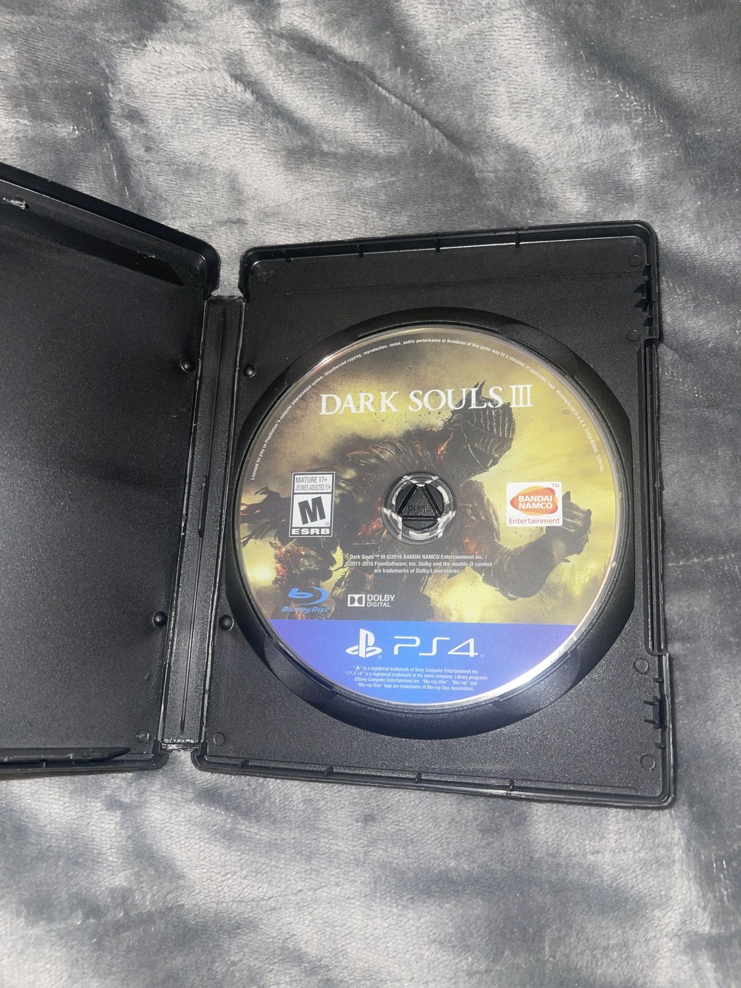 PS4 Game Dark Souls III