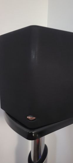 A Pair Of Klipsch

Klipsch Ref IV RS42 Surround / Satellite Speakers; Black Pair; RS-42

