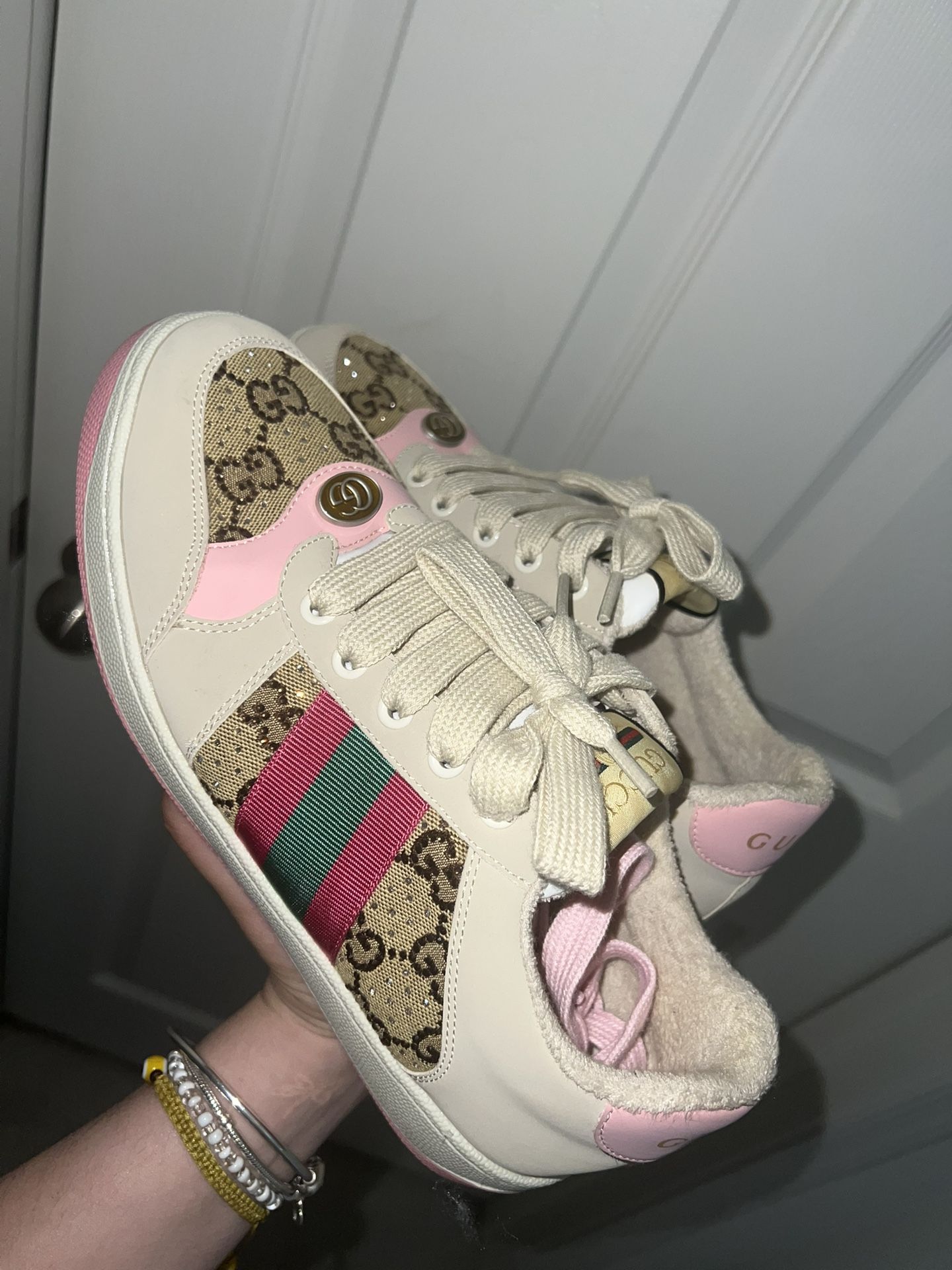 Woman’s Rhinestone Gucci Shoes