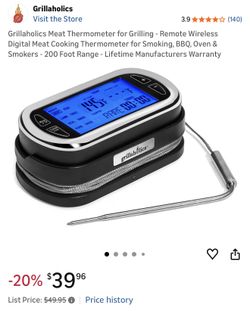 Grillaholics BBQ Thermometer (New! MSRP $40)