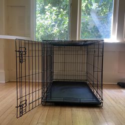 Dog Crate- Dog Not Included. 