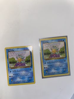 Squirtle Pokemon Card 1st Edition