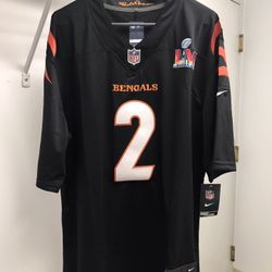 Cincinnati Bengals McPherson stitched jerseymessage for size Large and  2xl