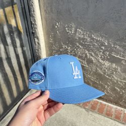 los angeles dodgers fitted hat 