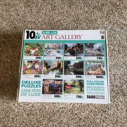 10 Puzzles  Sure-Lox Art Gallery (Brand New)