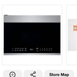 NEW Frigidaire
1.4 cu. ft. Over-the-Range Microwave in Stainless Steel
