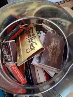Old school matchbook collection