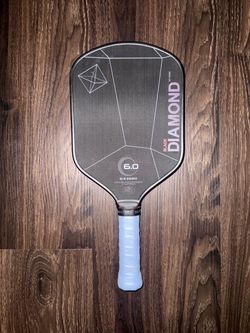 Six Zero Black Diamond Power Pickleball Paddle- New