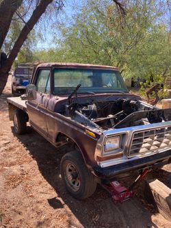 Ford 78 caja larga no motor no transmission no titulo
