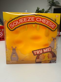 Squeezy cheese squishy