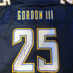 Signed Chargers Jersey limited edition #8 of 25