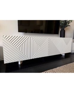 West Elm 68" Media Console – White