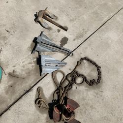 3 Boat Anchors Five Pounds To 20 Lbs 