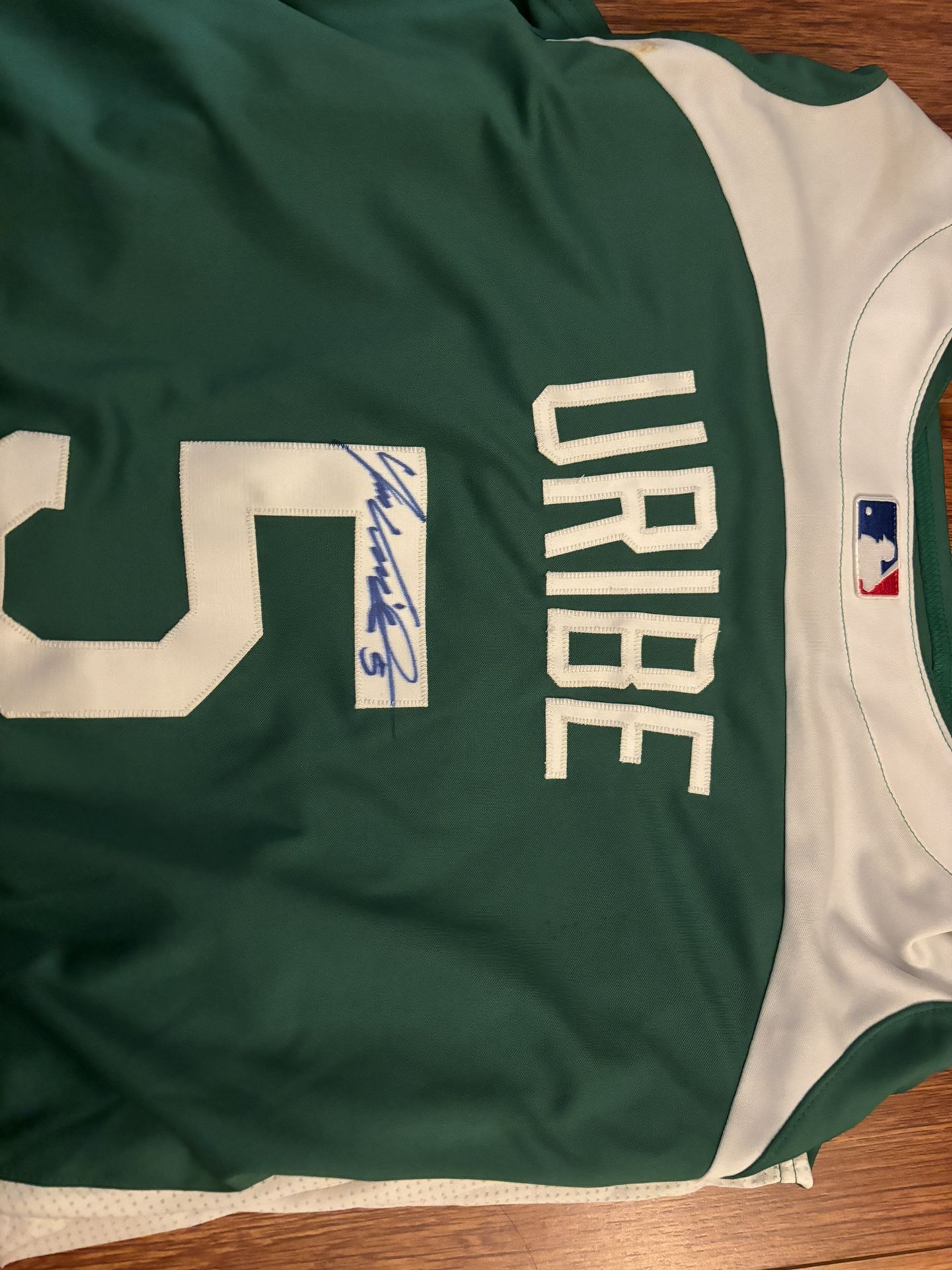 LA Dodgers Juan Uribe Game Used Jersey