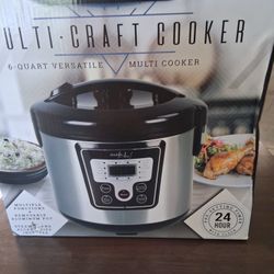 Multi Craft Cooker 6 Quart Versatile 