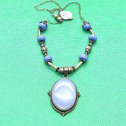 Sterling Chalcedony Necklace