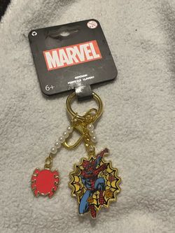 Spider man keychain