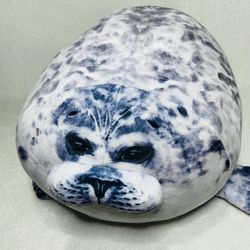 18” Chubby Blob Seal Pillow Plush Squishy Soft Seal Plush