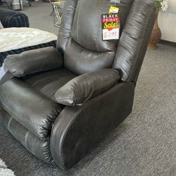 Gunmetal Grey Recliner 