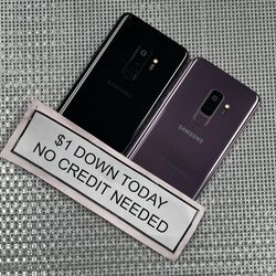 Samsung Galaxy S9 Plus 6.2 -PAYMENTS AVAILABLE-$1 Down Today 