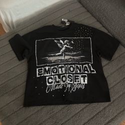 Emotional Closet Black Graphic T-Shirt
