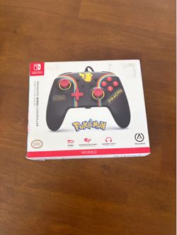 Switch pikachu wired controller