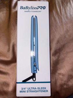 Babybliss straightener mini