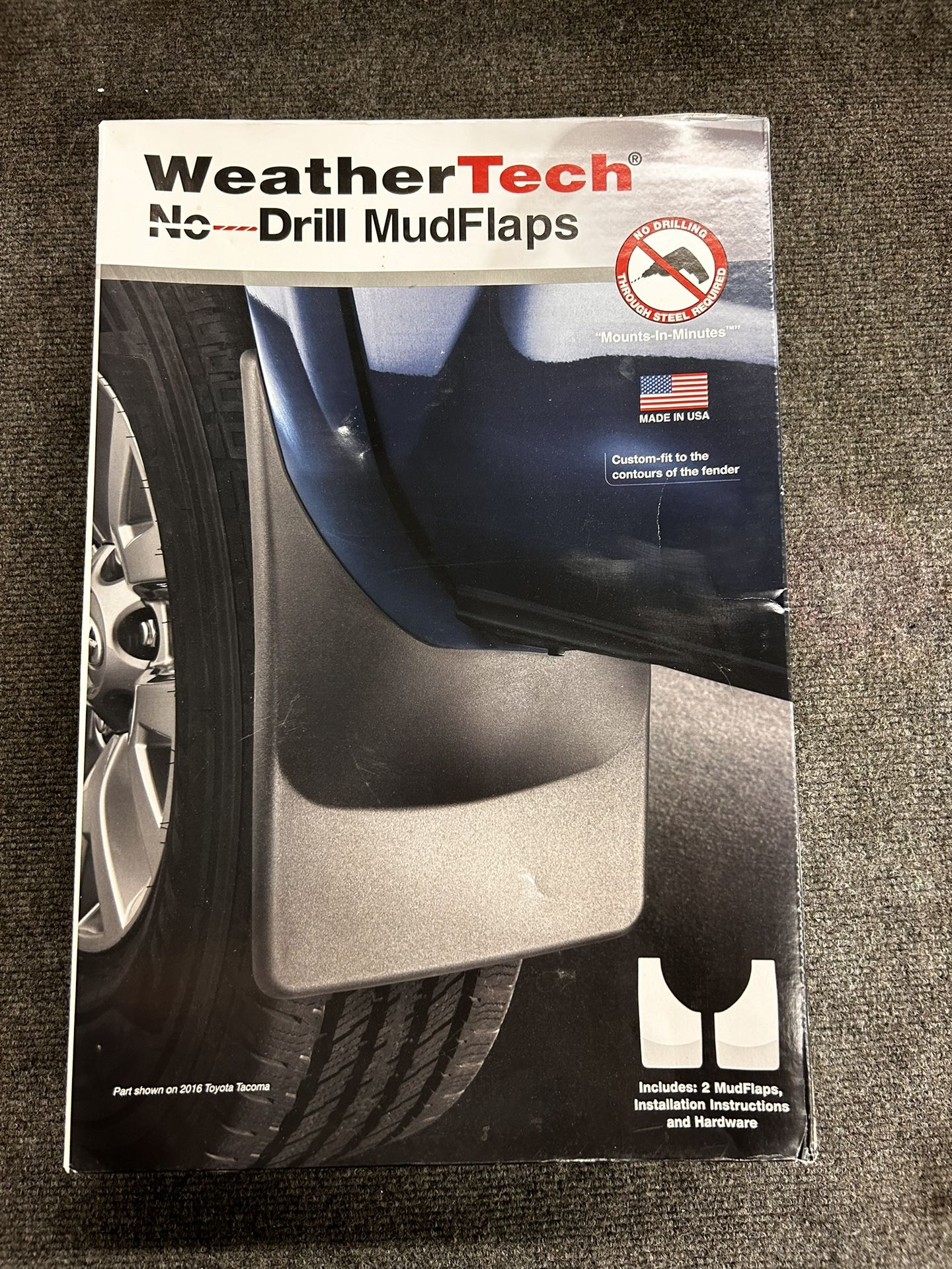 WeatherTech No Drill Mud Flaps