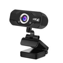 USB Mini Computer Camera with Built-in Microphone for Laptops and Desktop,Black