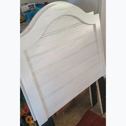 Headboard dresser and mirror