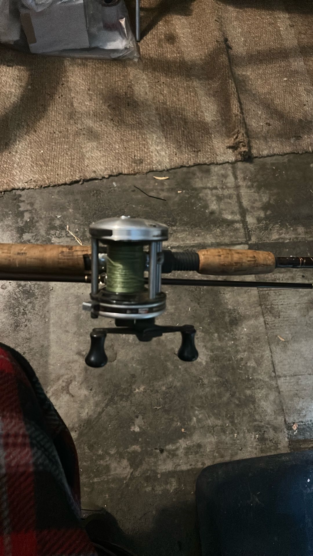 Lamiglass Abu Garcia Reel 2pc 8-1/2” Salmon Rod *WOW***