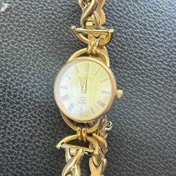 Authentic GOLD GUCCI WATCH 