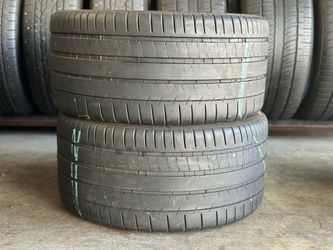 PAIR OF TIRE 285 30 20 MICHELIN 85% LIFE