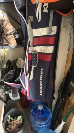 Tour trek golf travel bag and protector stick- 60$