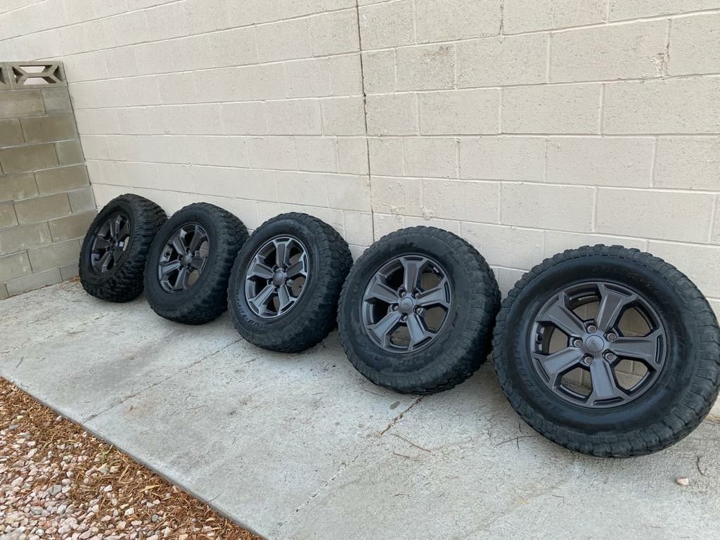 2018 Jeep Wrangler Rubicon Wheels