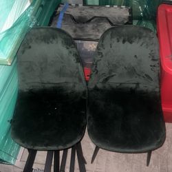Green Dining Chairs (Set Of 2)
