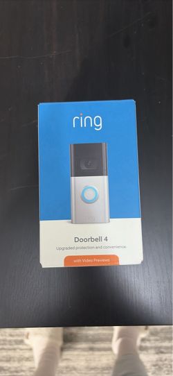 Ring Doorbell 4 with Video Previews