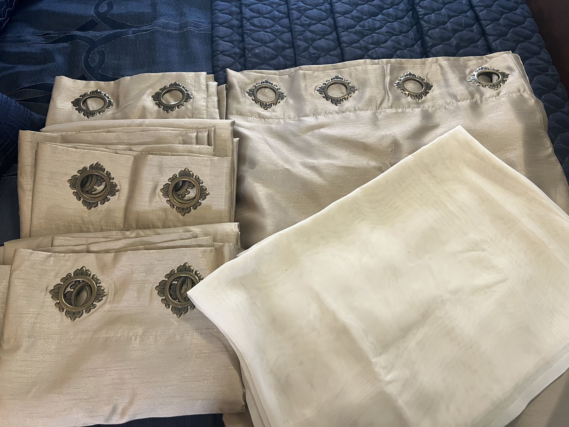 Lined Curtains With Sheers